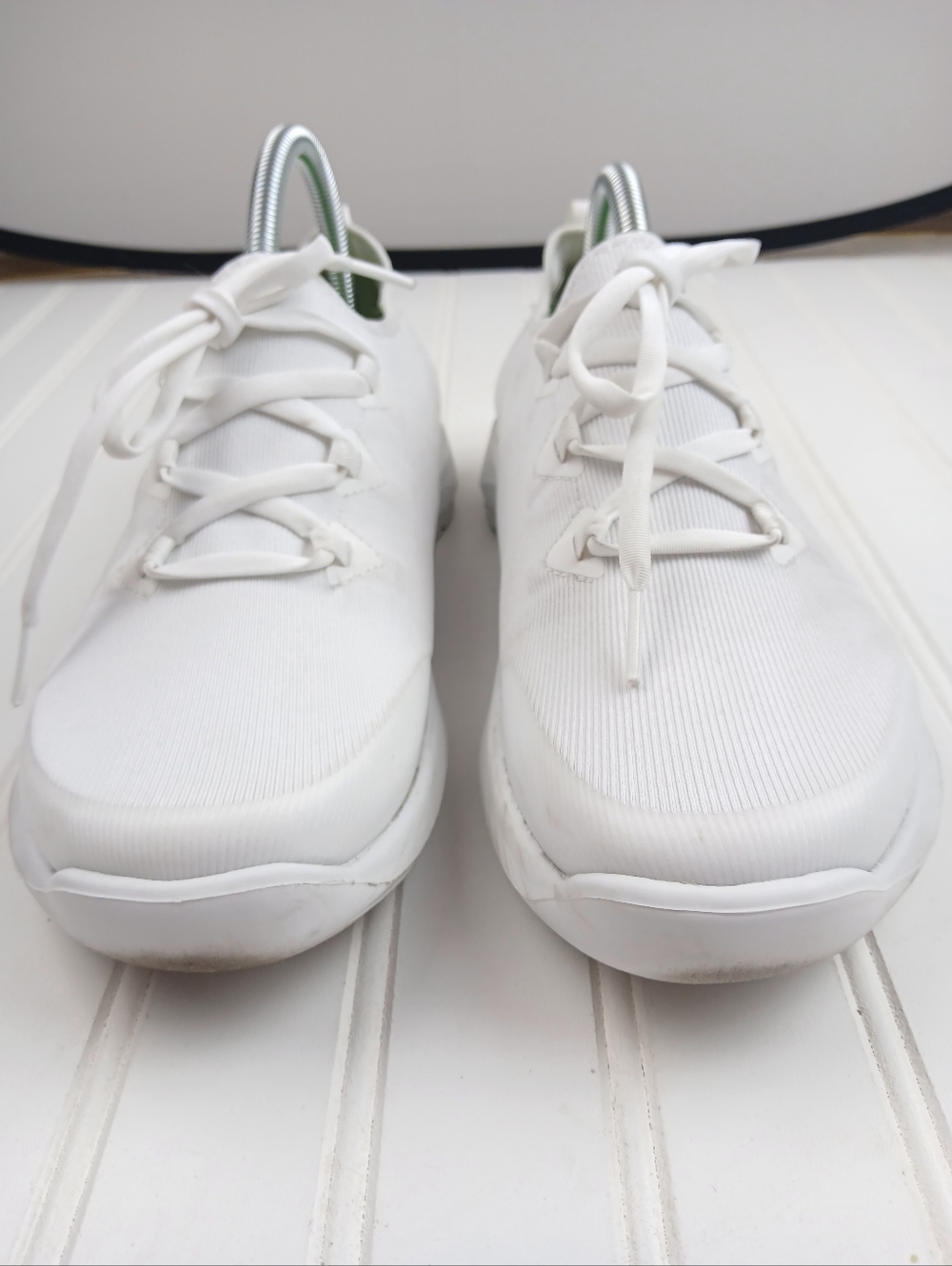 OOFOS OOmg Women Sport LS Low-Top Recovery Sneakers White Mesh Casual Travel - Picture 4 of 13